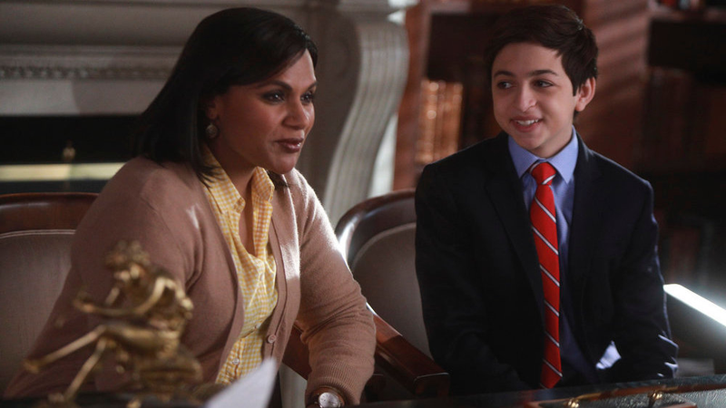 Mindy Kaling and J.J. Totah